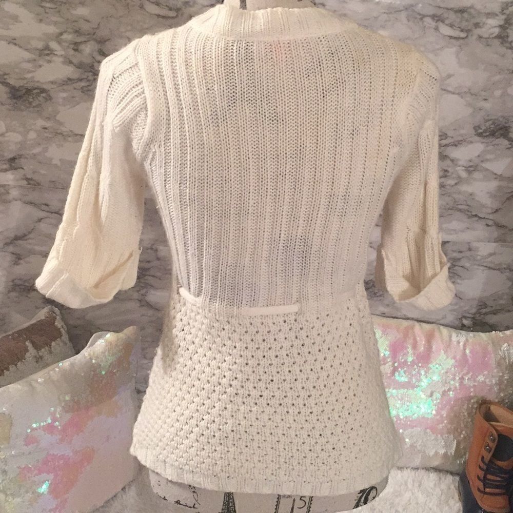 Derek heart tie waist Spring Sweater - Picture 6 of 8